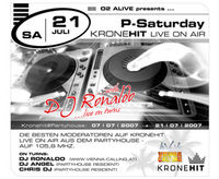 P-Saturday live on Air auf Kronehit@Partyhouse Auhof