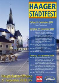 Stadtfest Haag@Hauptpaltz Stadt Haag