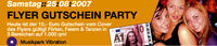 Flyer Gutschein Party@Musikpark-A1