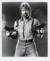 Gruppenavatar von Chuck Norris war mal in eine Messerstecherei verwickelt. Das Messer hat verloren.