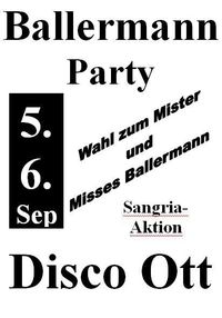 (Eröffnungs-) Ballermann Party - Disco Ott