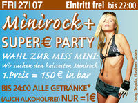 Minirock  + Super € Party