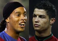 Ronaldinho and Cristiano Ronaldo are the best fuck the rest