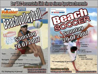 Beachvolleyballevent@Hallenbad