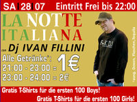 La Notte Italiana + Dj Ivan Fillini