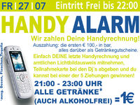 Handy Alarm + Super € Party