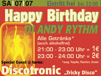 Happy Birthday Dj Andy Rythm