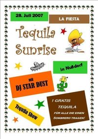 Tequila Sunrise Party@Rosenstatter Halle