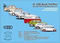 4. VW & Audi Treffen des Golf GTI Club München e.V@