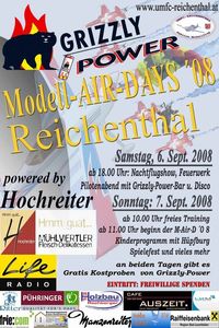 Modell - air- Days ´08@Sportanlage Reichenthal