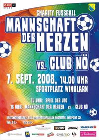 Charity Fussball mit der Mannschaft der Herzen@Sportplatz Winklarn