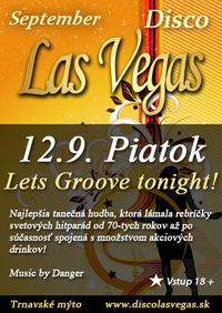 Piatok: Lets Groove tonight!@Disco Saint Tropez