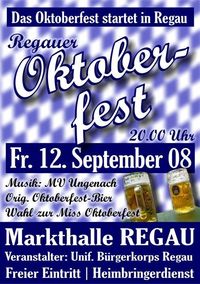 Oktoberfest@Markthalle Regau (Versteigerungshalle)