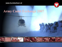 Bundesheer Cadet Exchange 2007@Salzburg