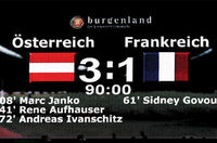 Österreich-Frankreich 3:1 !!!!!!!! am 6.9.08