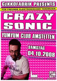 Gekkofabrik @ YumYum mit Crazy Sonic@Yum Yum - Club