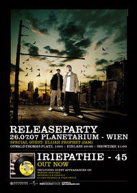 Iriepathie - 45 Releaseparty@Planetarium