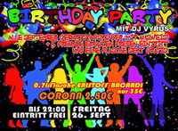 Birthdayparty mit DJ X-TREME