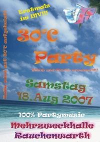 30° Party@Mehrzweckhalle