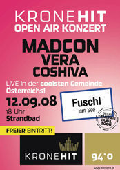 Das KRONEHIT Open Air Konzert in Fuschl!@Strandbad 