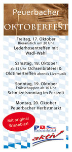 Peuerbacher Oktoberfest@Wirte GesBR
