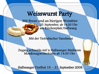 Weisswurst Party