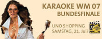 Bundesfinale der Karaoke WM@Uno Schopping