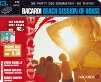 Bacardi Beach session of House