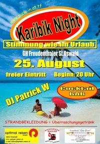 Karibik Night@GH Freudenthaler