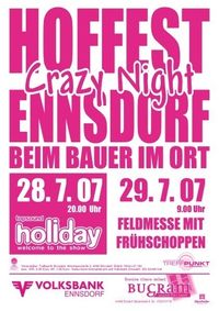 Hoffest - Crazy Night 2007@Bauer im Ort-Fam. Wahl