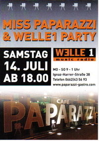 Miss PAPARAZZI & Welle1 Party@Café PAPARAZZI