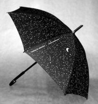 Chronische Regenschirm Vernichter