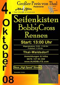 Seifenkisten- & BobbyCross-Rennen@Thal-Waldsdorf