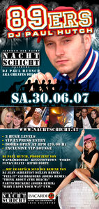 89ers Dj Paul Hutch@Nachtschicht deluxe