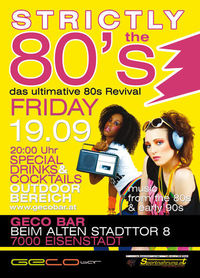 Strictly the 80's@Geco Bar