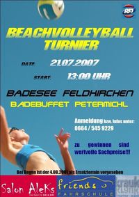 Beach Volleyball Turnier@Badesee Feldkirchen
