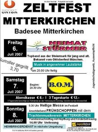 Zeltfest Mitterkirchen 2007@Badesee Mitterkirchen