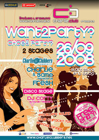 Want2party?@Charlie Club