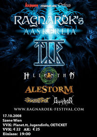 Tyr + Hollenthon +  Alestorm + Svartsot@((szene)) Wien