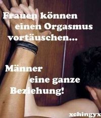 Gruppenavatar von ♥ Frauen können einen Orgasmus vortäuschen ♥ Männer eine ganze Beziehung !