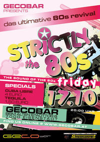 Strictly the 80's@Geco Bar