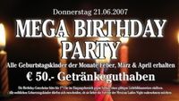 Mega Birthday Party@A-Danceclub