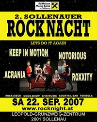 2. Sollenauer Rocknacht@Leopold-Grünzweig-Hall