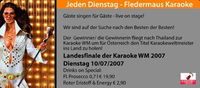 Landesfinale Karaoke WM