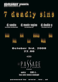 Housejammin' - 7 deadly sins@Le Passage