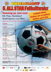 5.Allstar Fußballturnier@FAC Platz, Floridsdorf