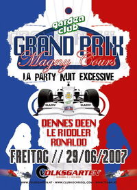 Grand Prix de Magny Cours@Volksgarten Clubdisco