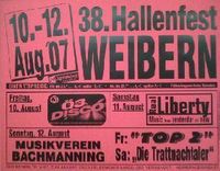 38. Hallenfest Weibern@Feuerwehrhalle Weibern