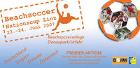 Beachsoccer Cup 2007@Donaupark/Urfahr