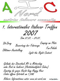 Italocar-Treffen AIC-NORD@Gelände der DISCO M1